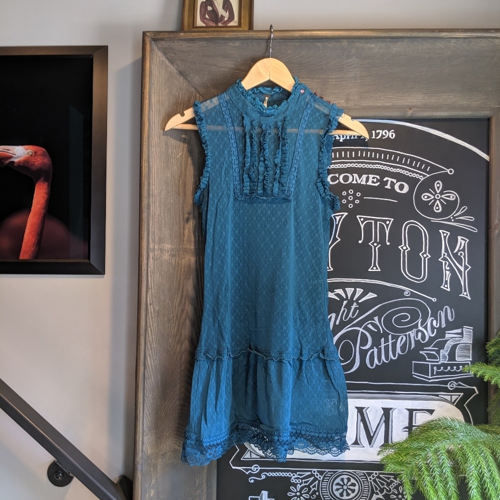 Free People lace tunic - size small